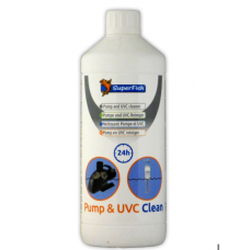 SuperFish Pump and UVC clean -Концентриран разтвор за почистване на помпи и UVC от варовик.